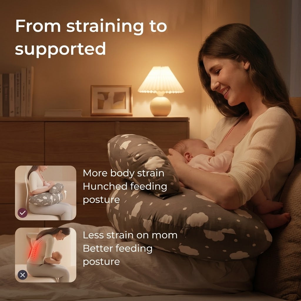 The Crescent Nursing Pillow