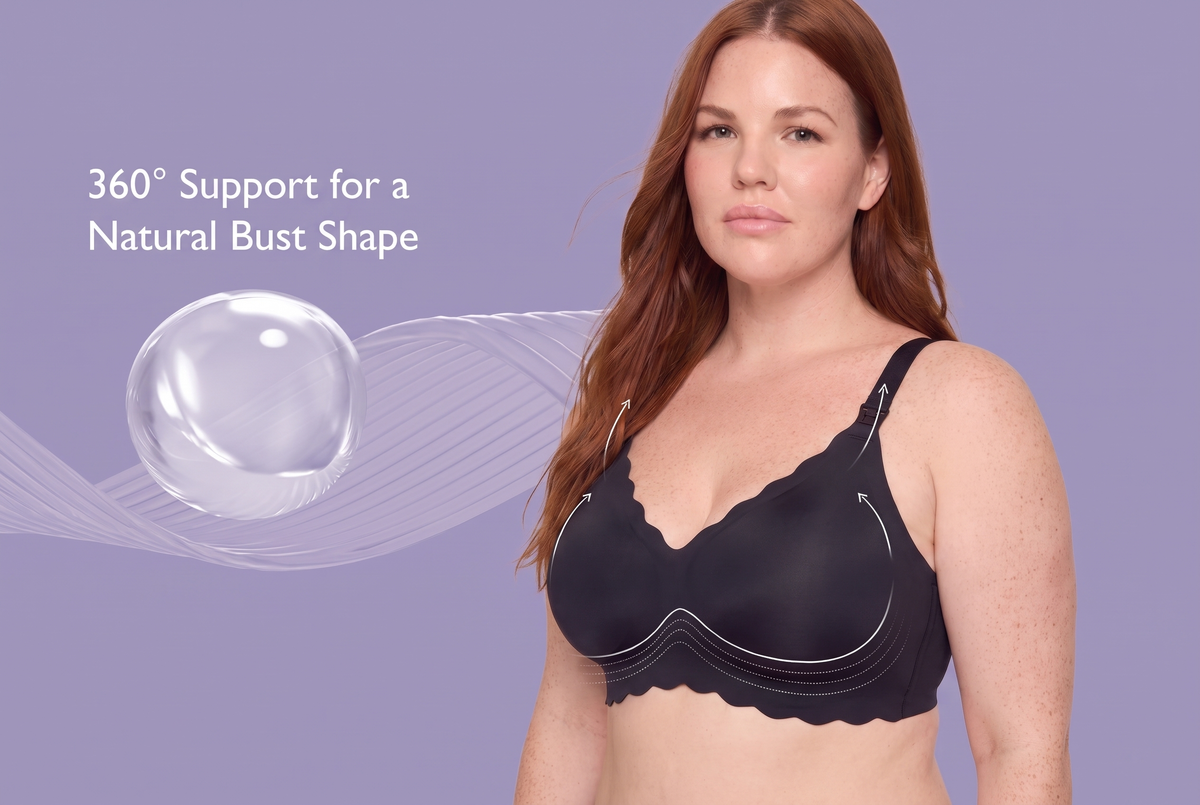 360° Jelly Lift, zero underwire
